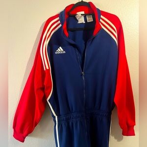 Rare Adidas Vintage Overalls Mens Size Large